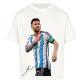 Fußball Fan T-Shirt – Lionel Messi – Oversized Shirt für echte Fußballfans
