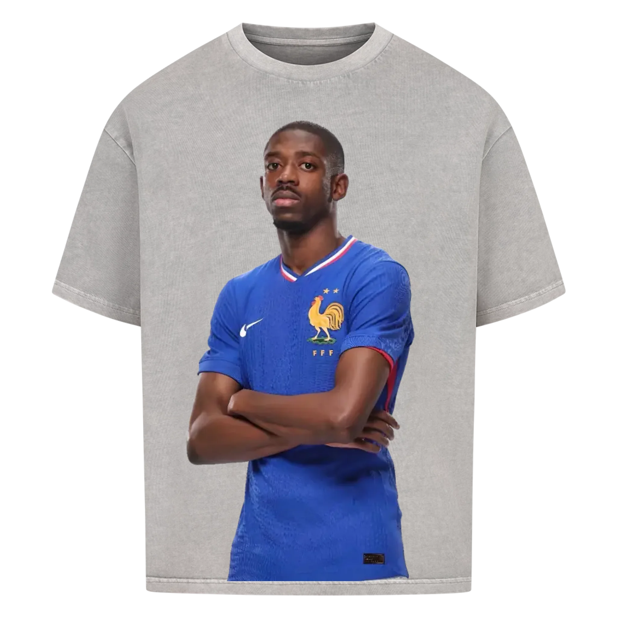 Fußball Fan T-Shirt – Ousmane Dembele – Oversized Shirt für echte Fußballfans