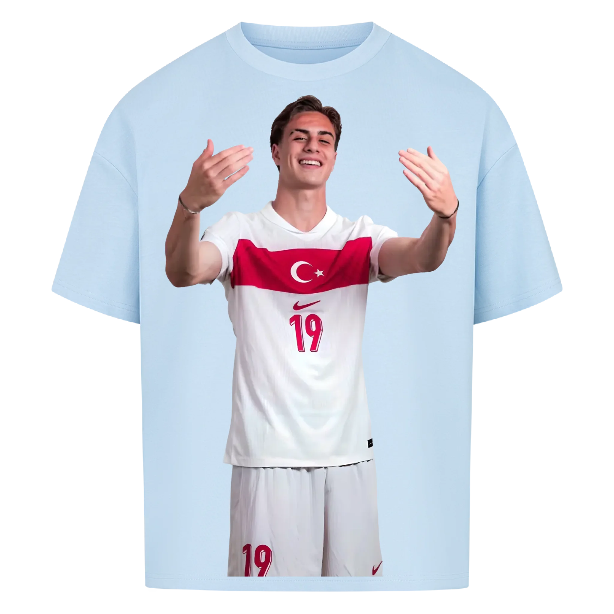 Fußball Fan T-Shirt – Kenan Yildiz – Oversized Shirt für echte Fußballfans