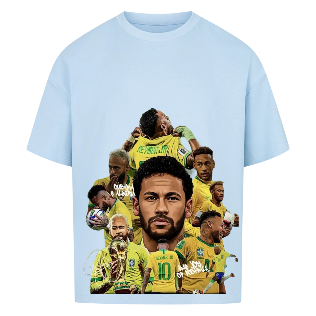 Fußball Fan T-Shirt – Neymar – Oversized Shirt für echte Fußballfans