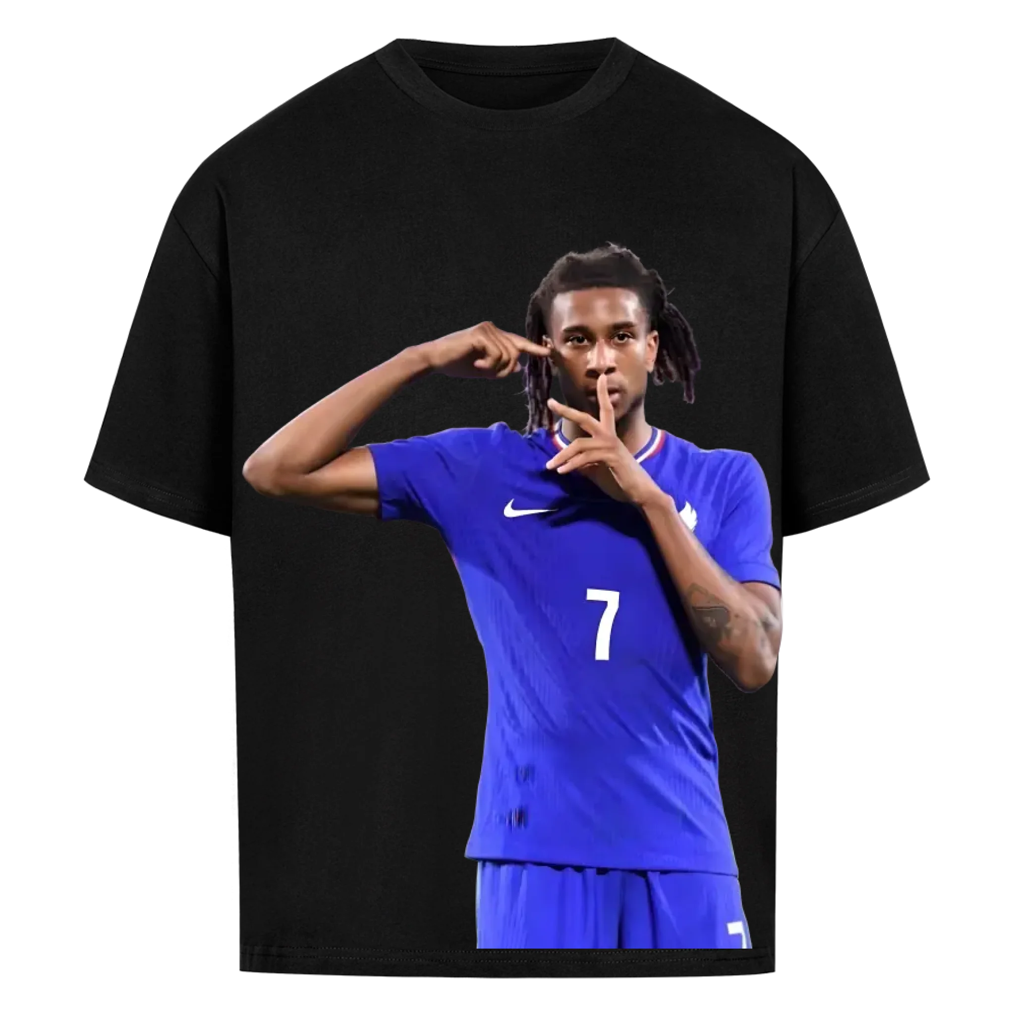 Fußball Fan T-Shirt – Michael Olise – Oversized Shirt für echte Fußballfans