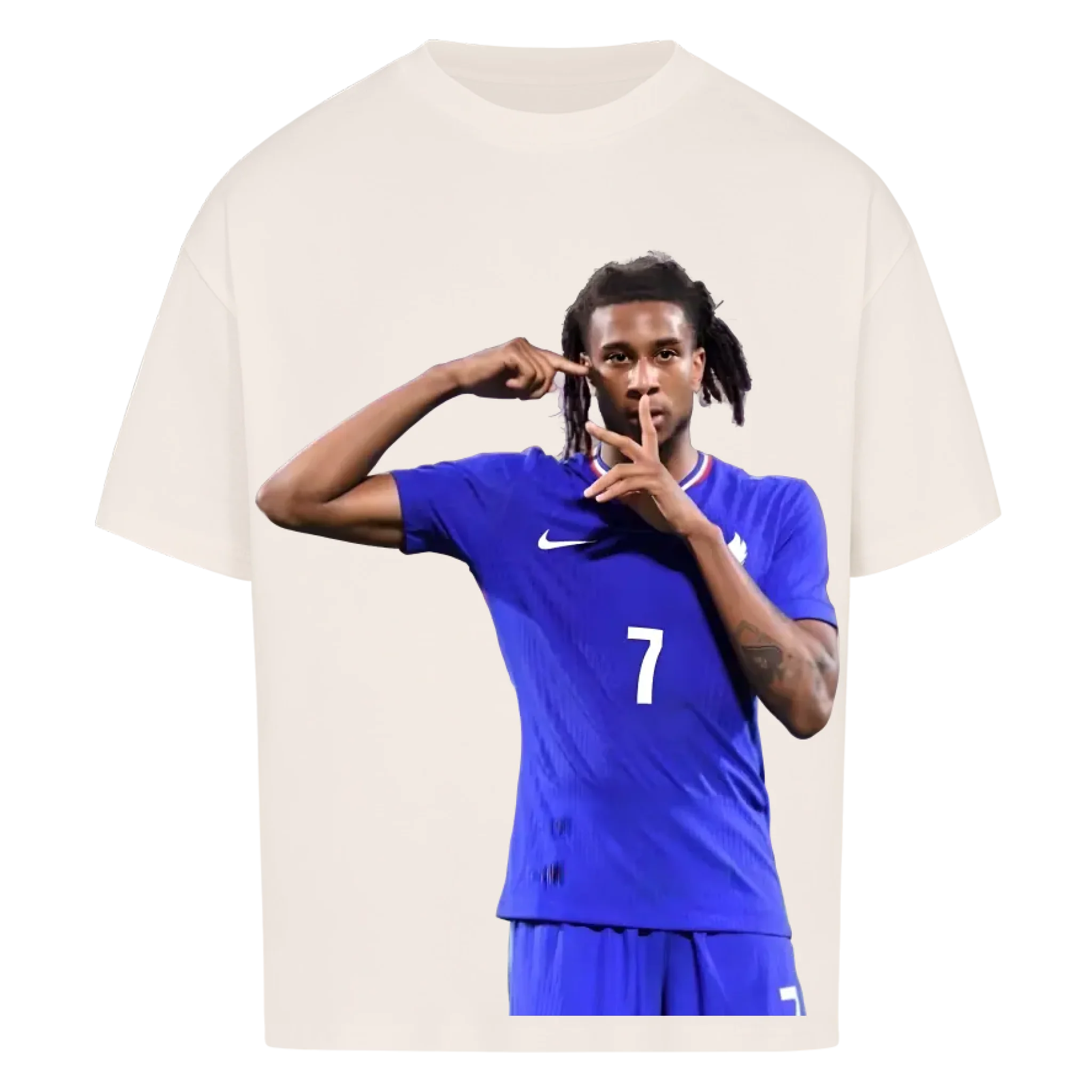 Fußball Fan T-Shirt – Michael Olise – Oversized Shirt für echte Fußballfans
