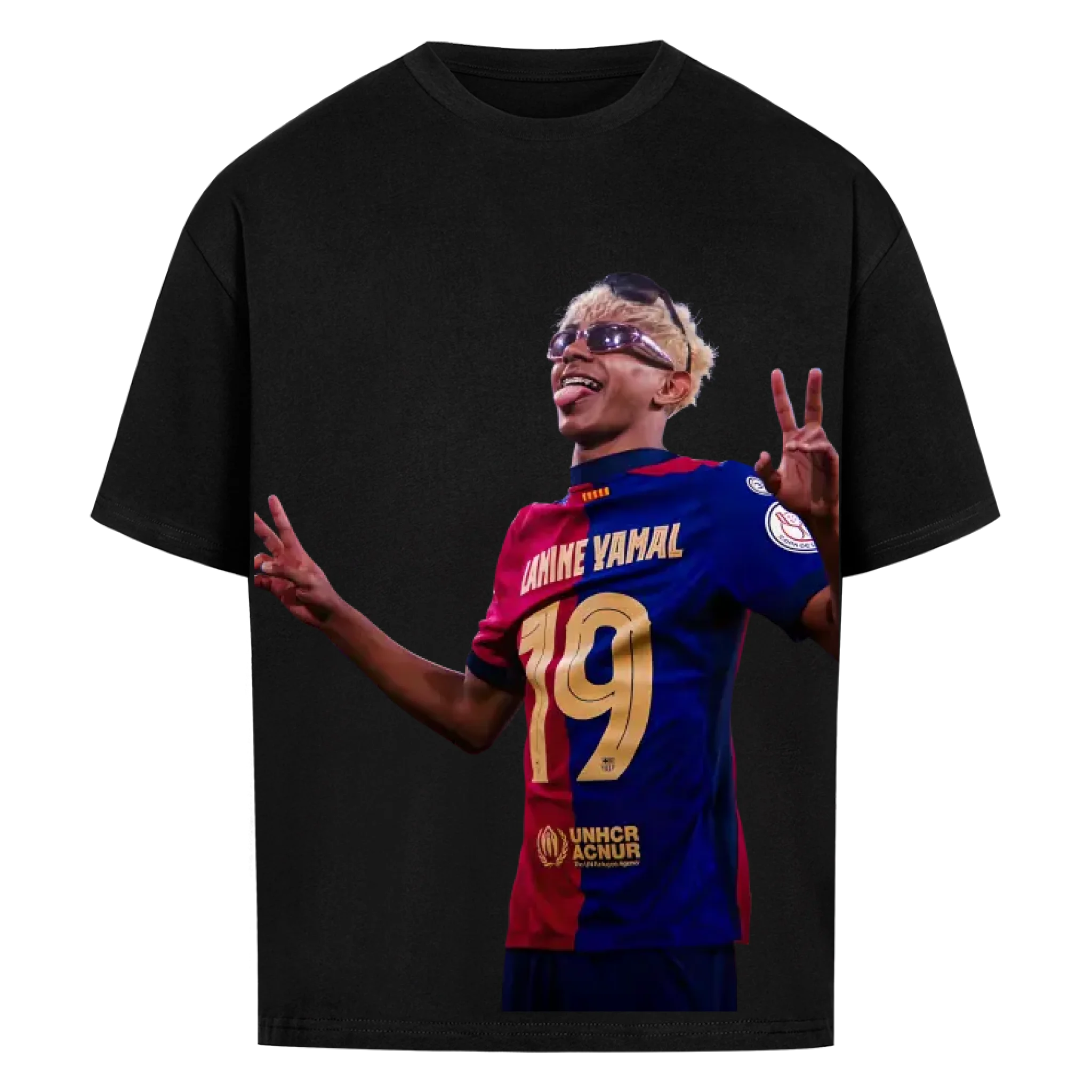 Fußball Fan T-Shirt - Lamine Yamal – Oversized Shirt für echte Fußballfans