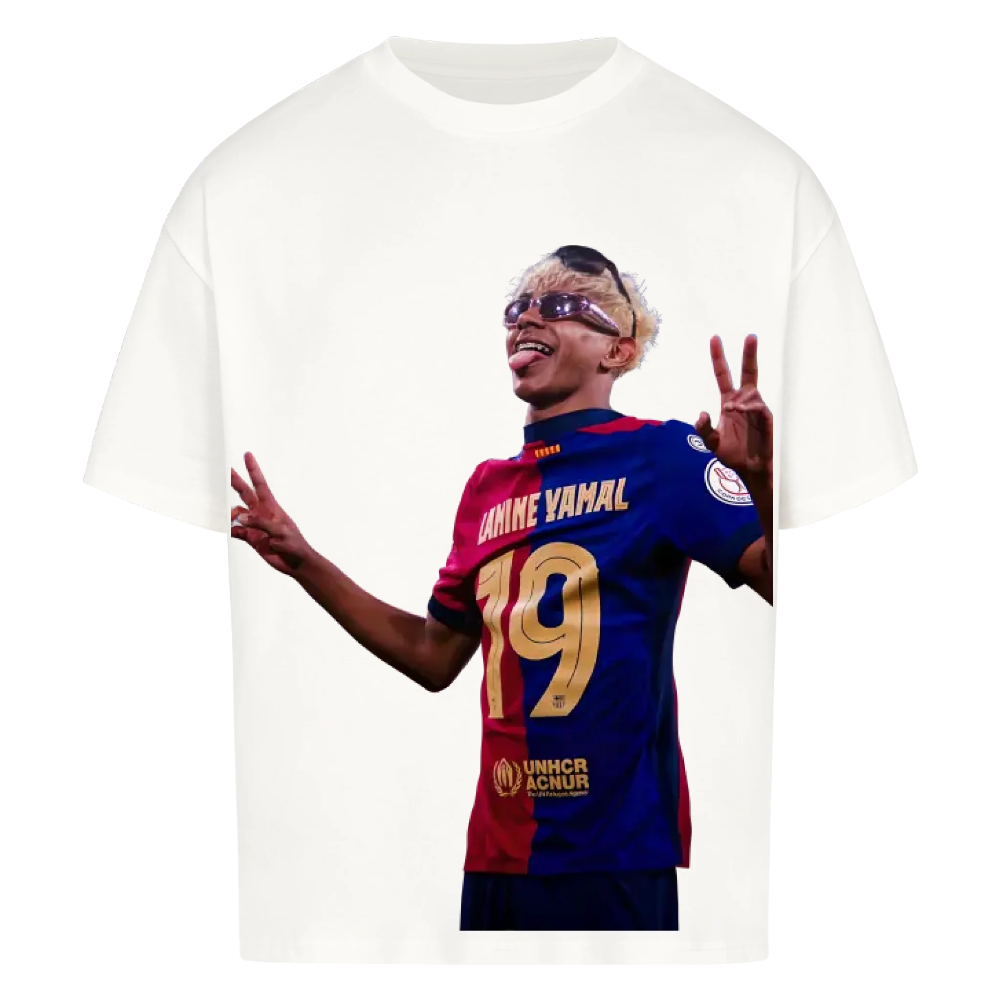 Fußball Fan T-Shirt - Lamine Yamal – Oversized Shirt für echte Fußballfans
