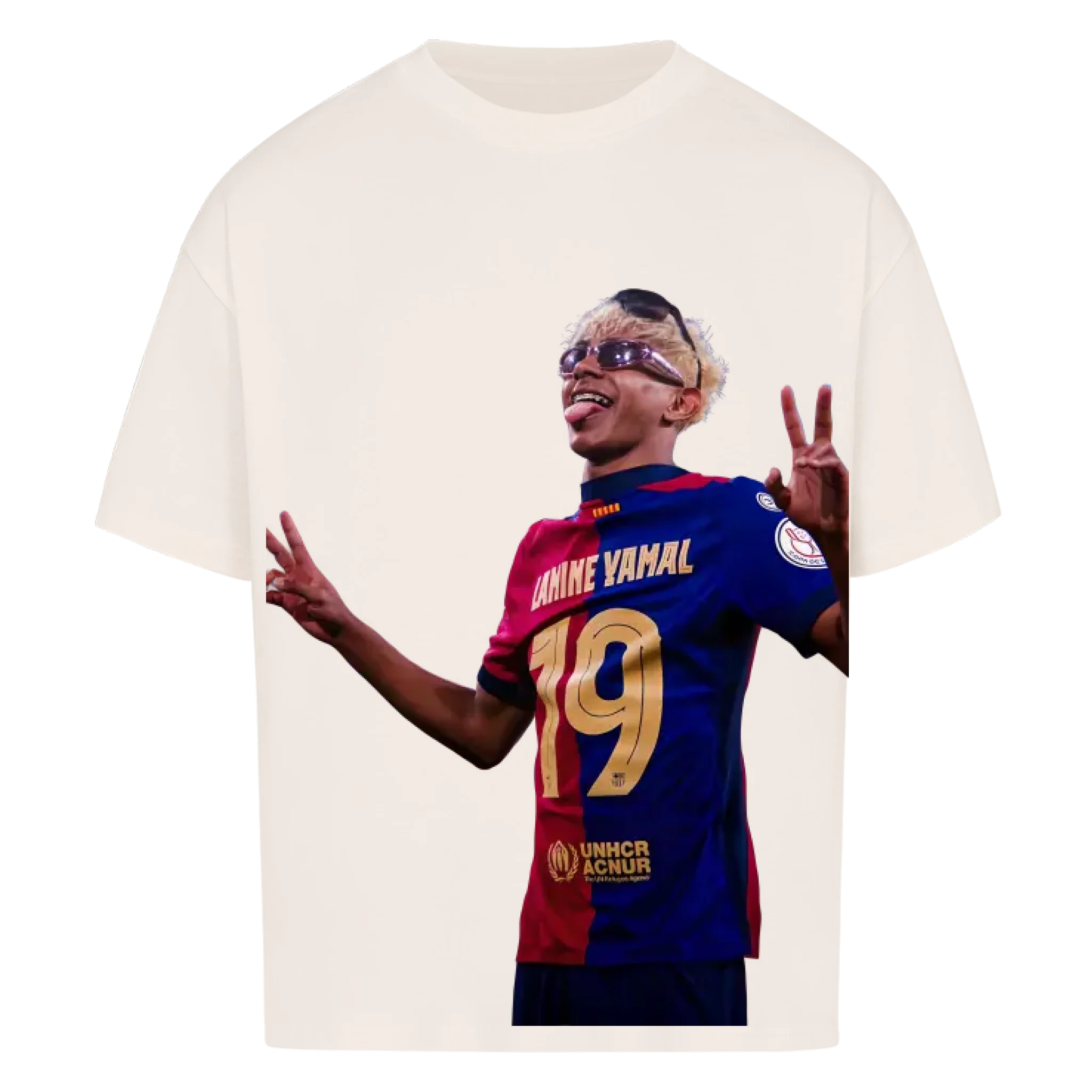 Fußball Fan T-Shirt - Lamine Yamal – Oversized Shirt für echte Fußballfans