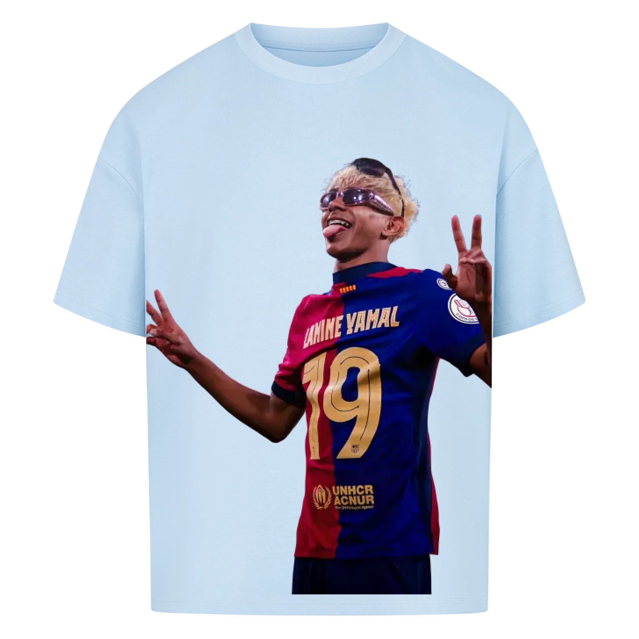 Fußball Fan T-Shirt - Lamine Yamal – Oversized Shirt für echte Fußballfans