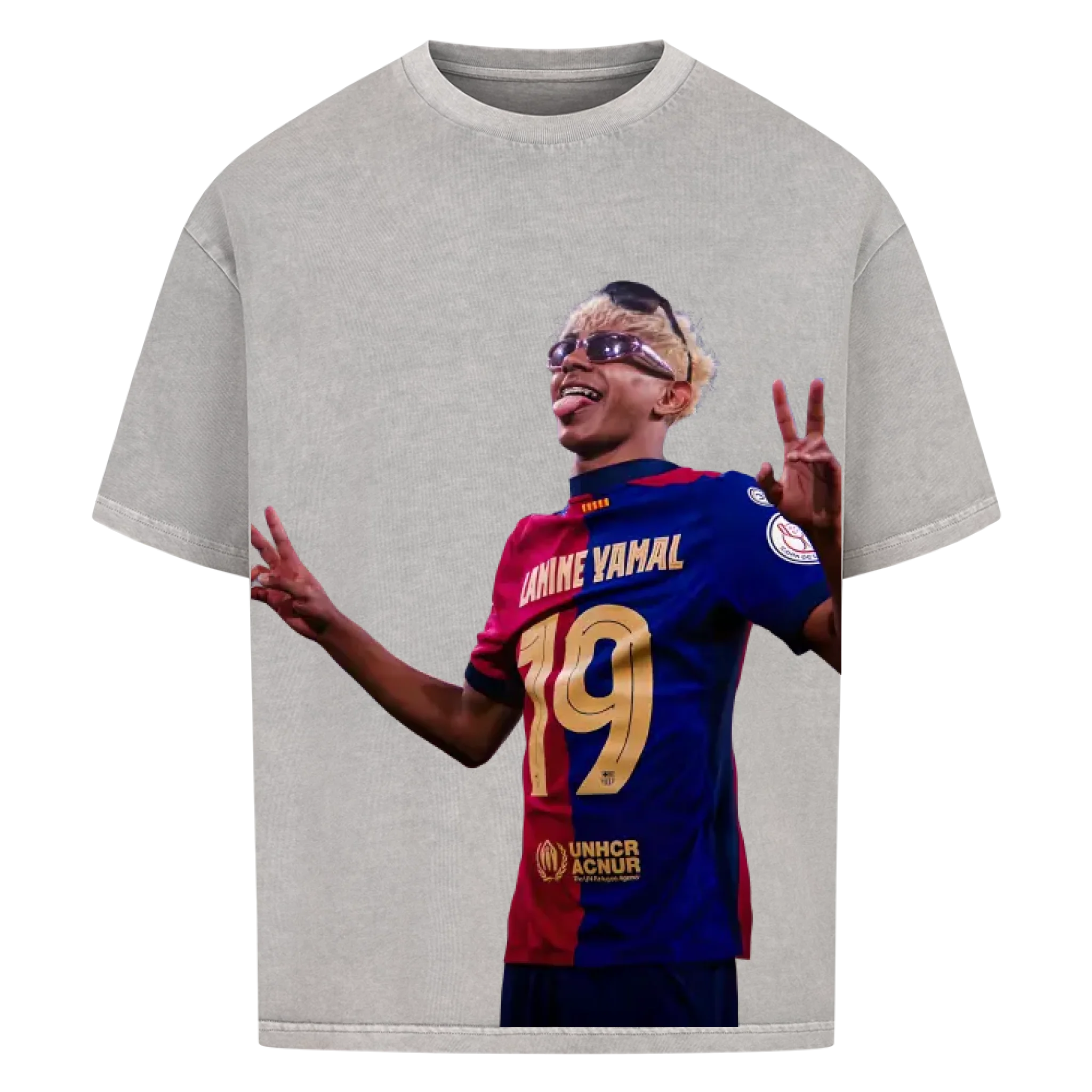 Fußball Fan T-Shirt - Lamine Yamal – Oversized Shirt für echte Fußballfans