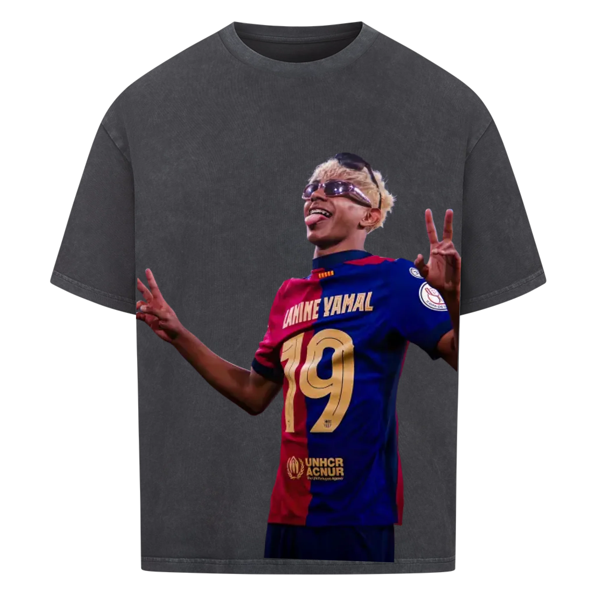 Fußball Fan T-Shirt - Lamine Yamal – Oversized Shirt für echte Fußballfans