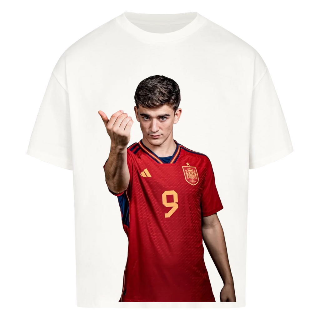Fußball Fan T-Shirt - Pablo Gavi – Oversized Shirt für echte Fußballfans