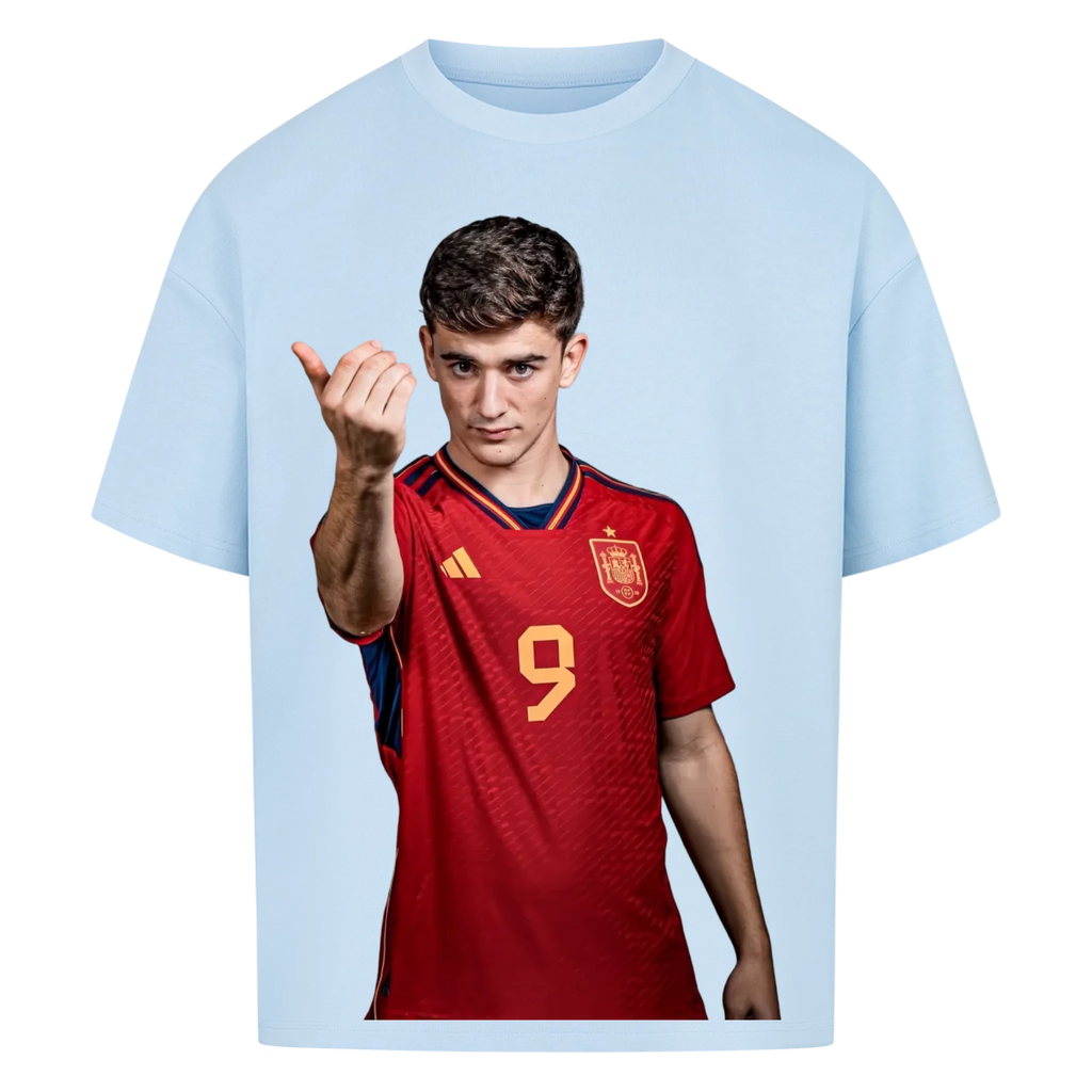 Fußball Fan T-Shirt - Pablo Gavi – Oversized Shirt für echte Fußballfans