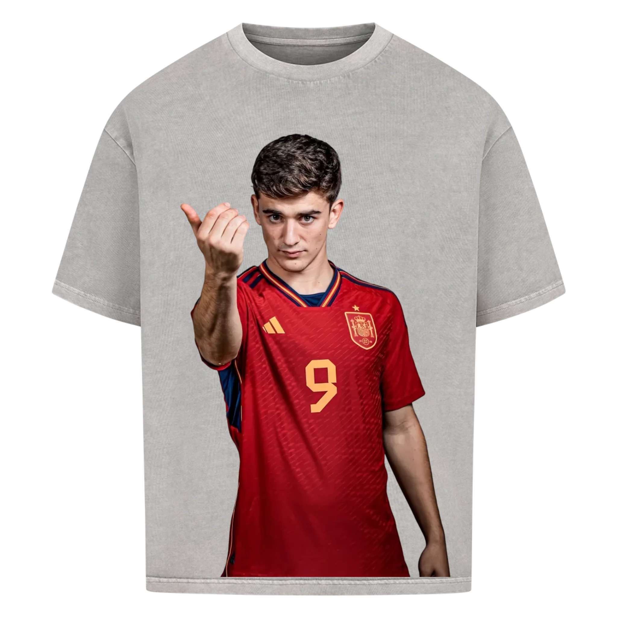 Fußball Fan T-Shirt - Pablo Gavi – Oversized Shirt für echte Fußballfans
