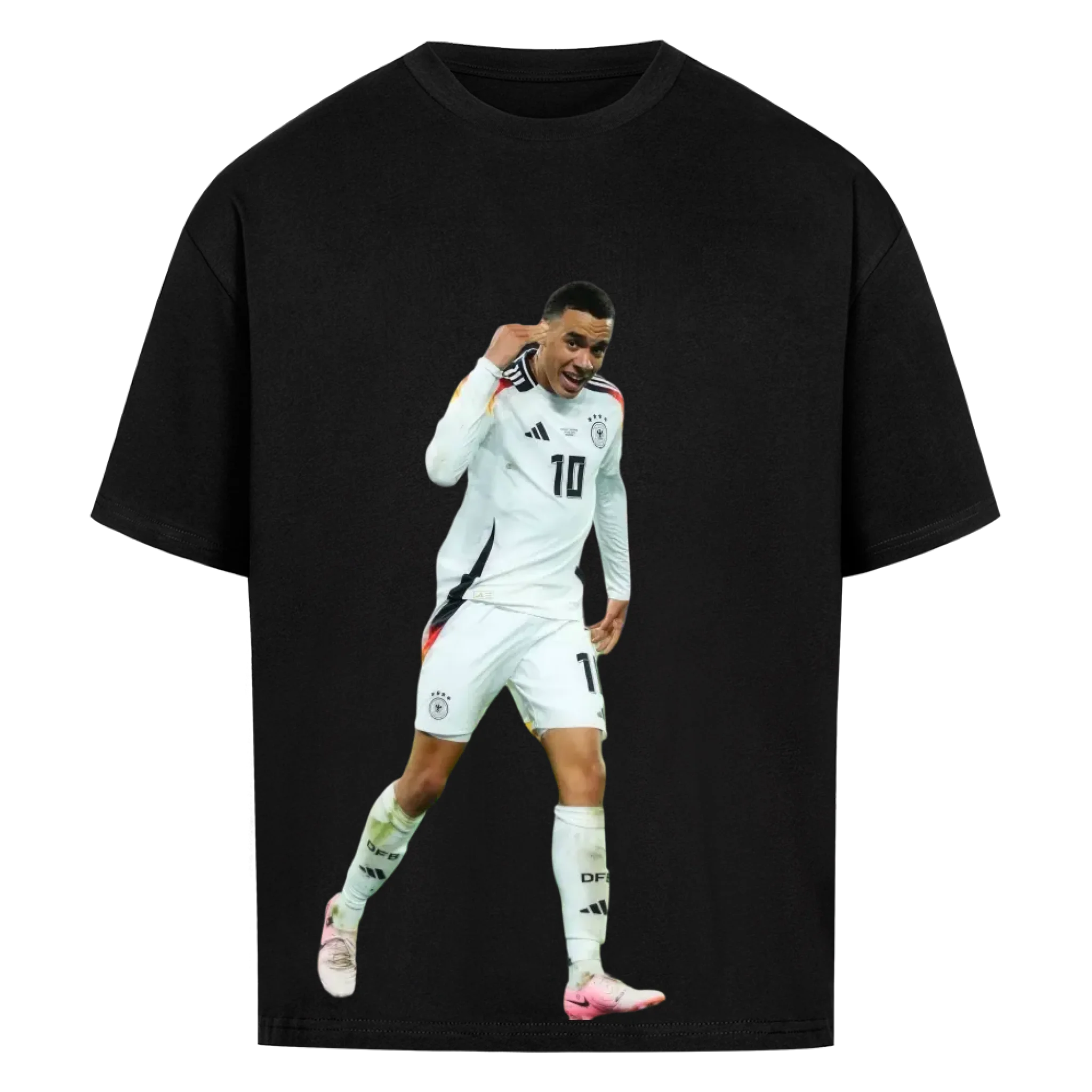 Fußball Fan T-Shirt - Jamal Musiala – Oversized Shirt für echte Fußballfans