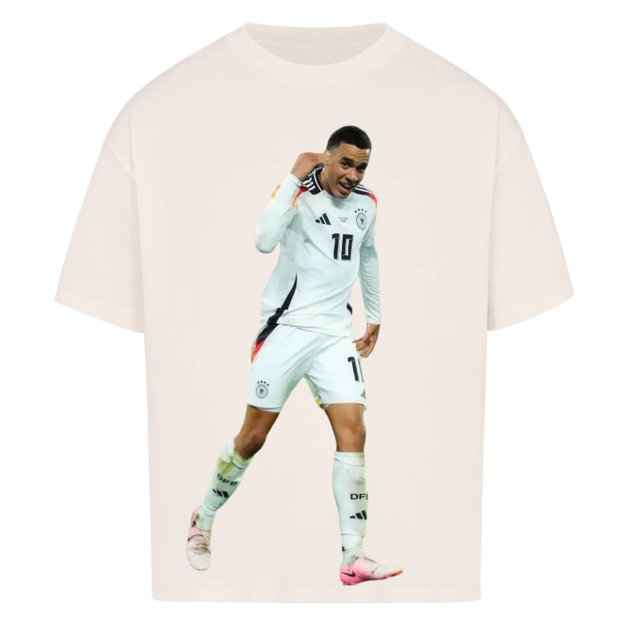 Fußball Fan T-Shirt - Jamal Musiala – Oversized Shirt für echte Fußballfans