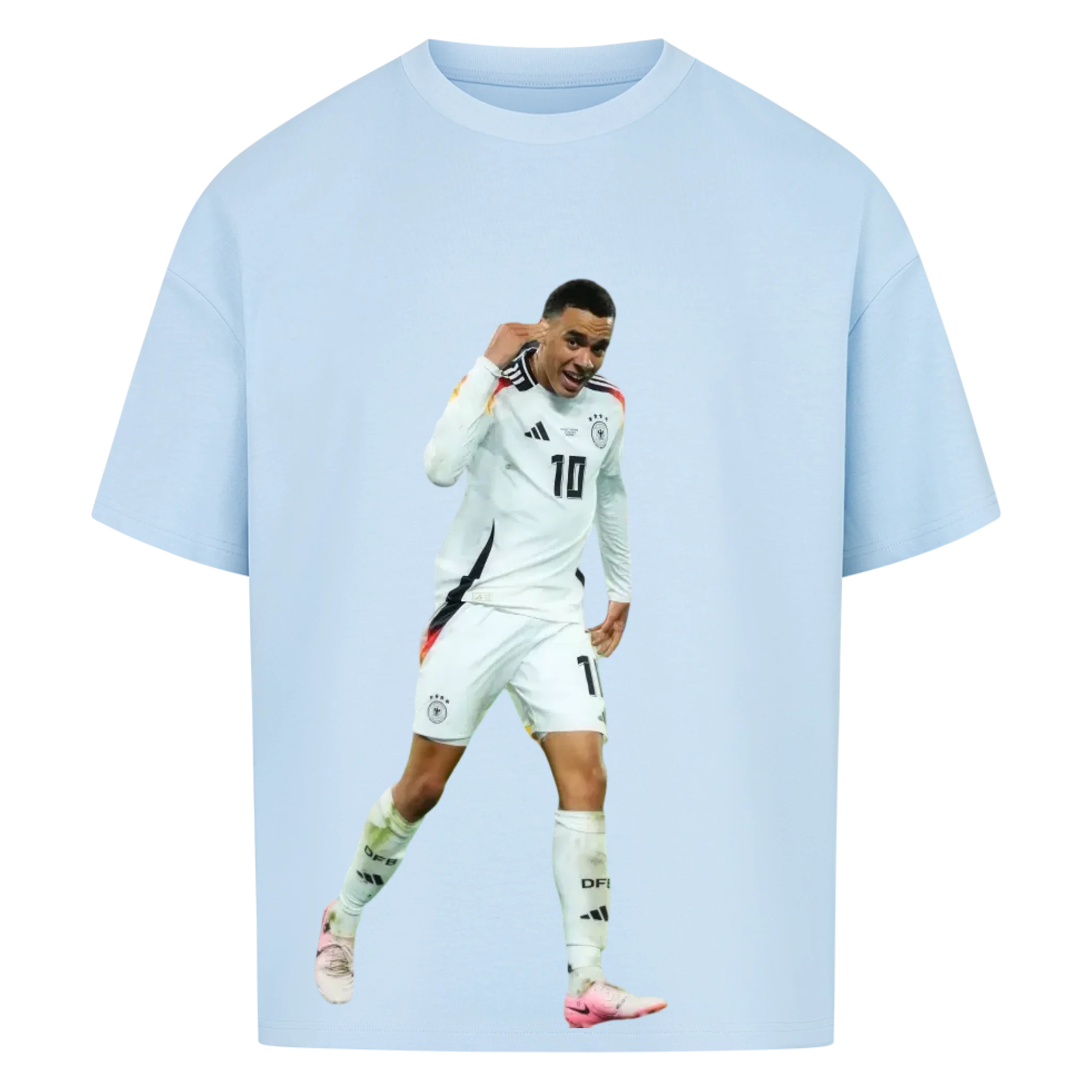 Fußball Fan T-Shirt - Jamal Musiala – Oversized Shirt für echte Fußballfans