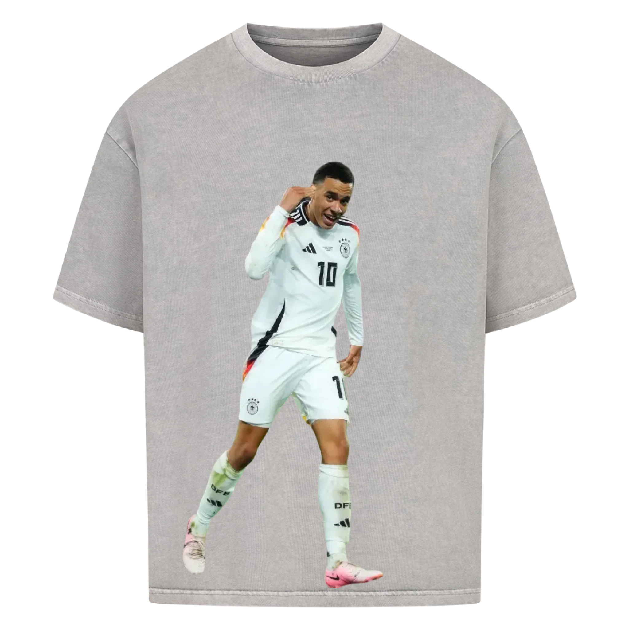 Fußball Fan T-Shirt - Jamal Musiala – Oversized Shirt für echte Fußballfans