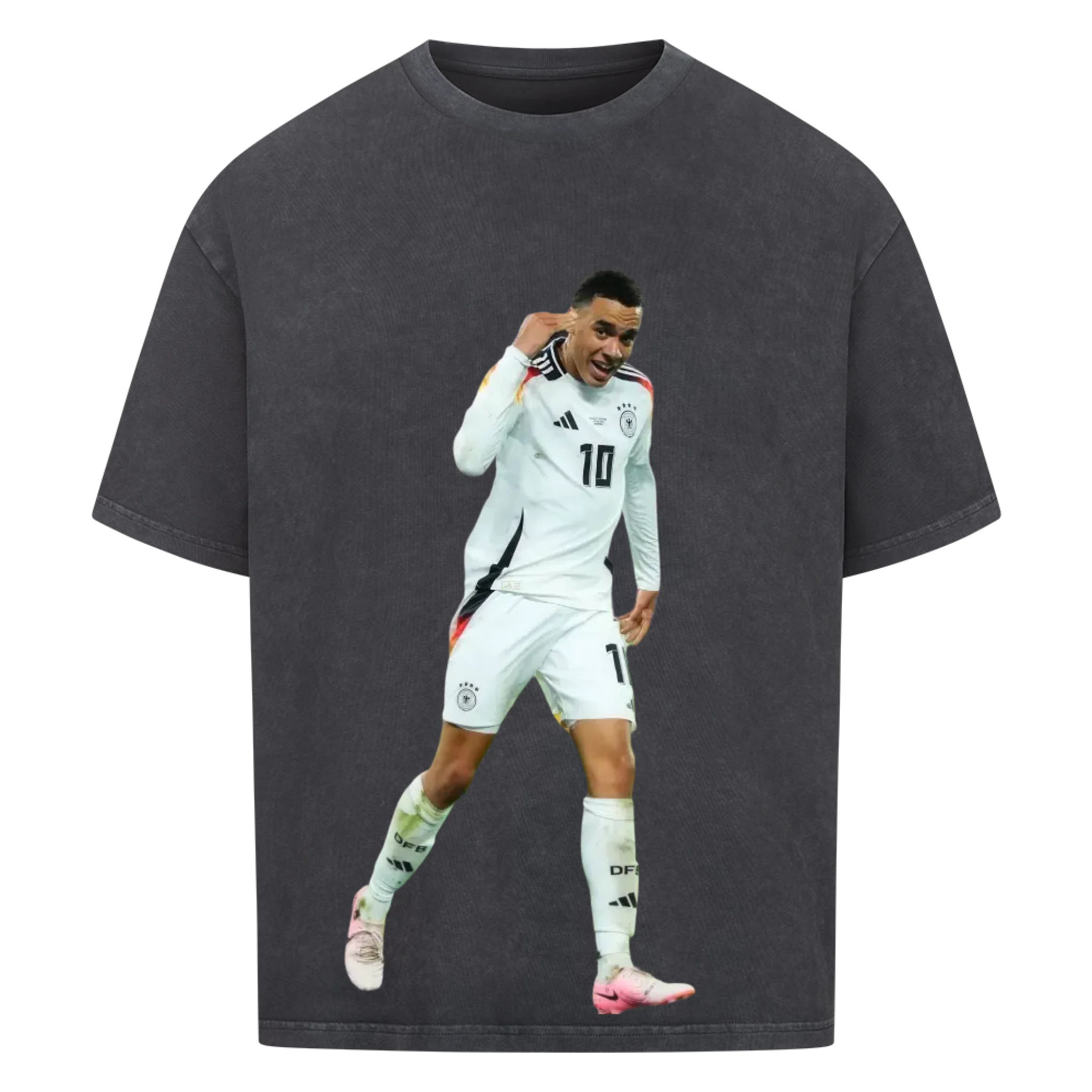 Fußball Fan T-Shirt - Jamal Musiala – Oversized Shirt für echte Fußballfans