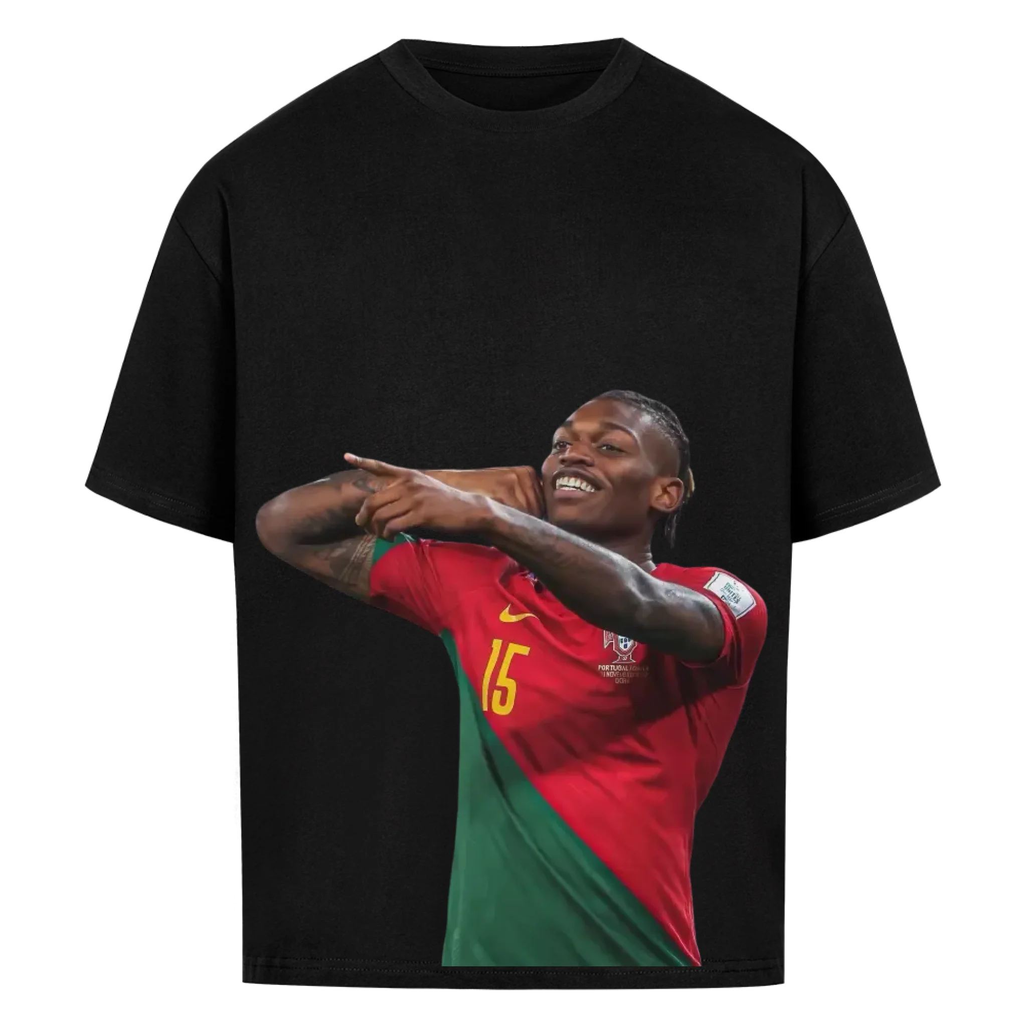 Fußball Fan T-Shirt - Rafael Leao – Oversized Shirt für echte Fußballfans