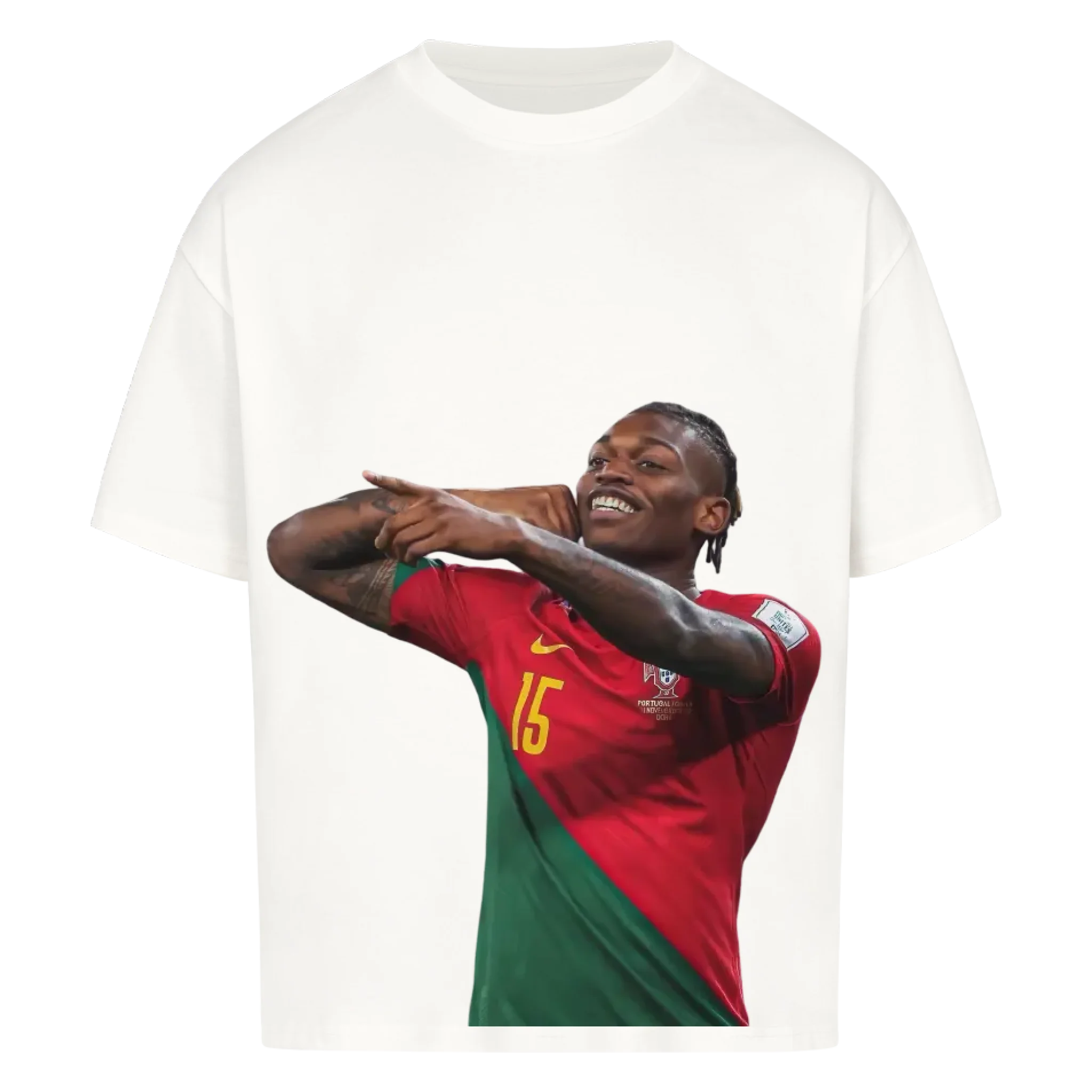 Fußball Fan T-Shirt - Rafael Leao – Oversized Shirt für echte Fußballfans