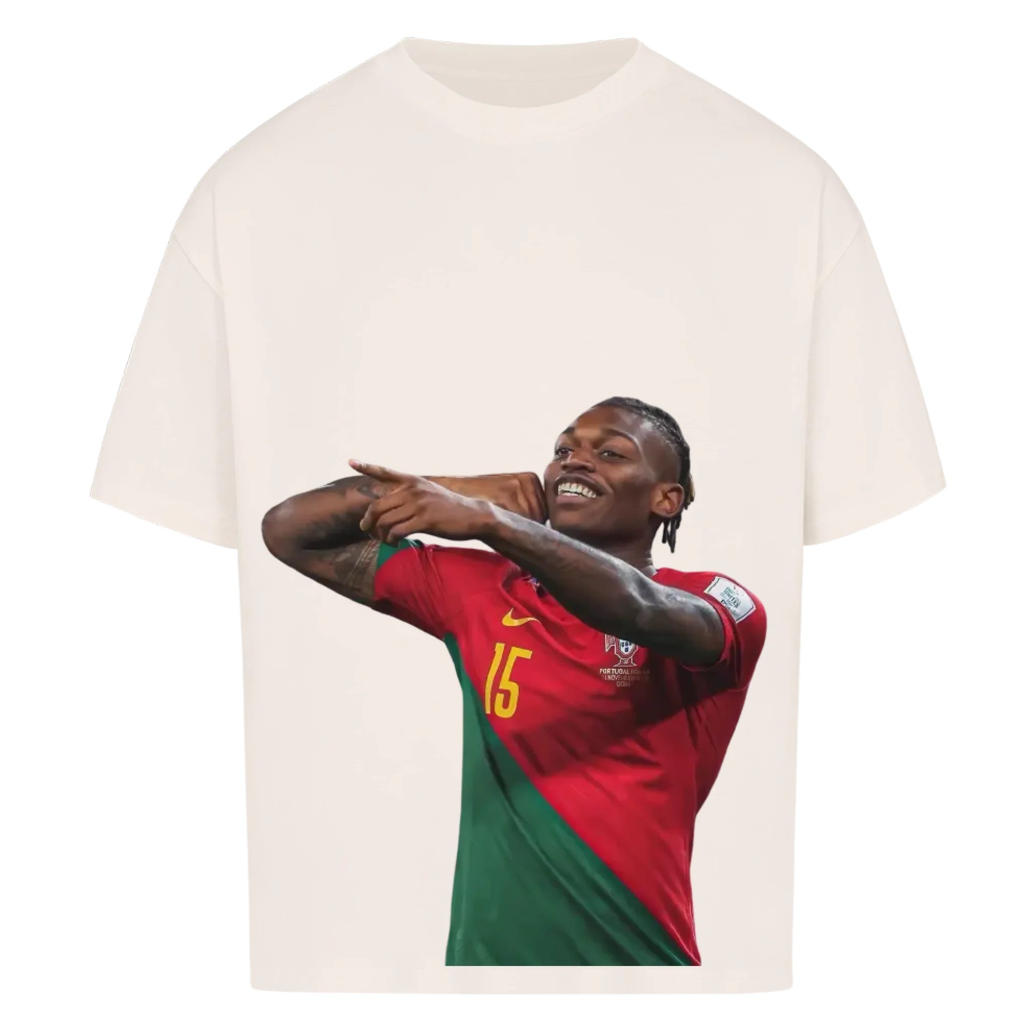 Fußball Fan T-Shirt - Rafael Leao – Oversized Shirt für echte Fußballfans