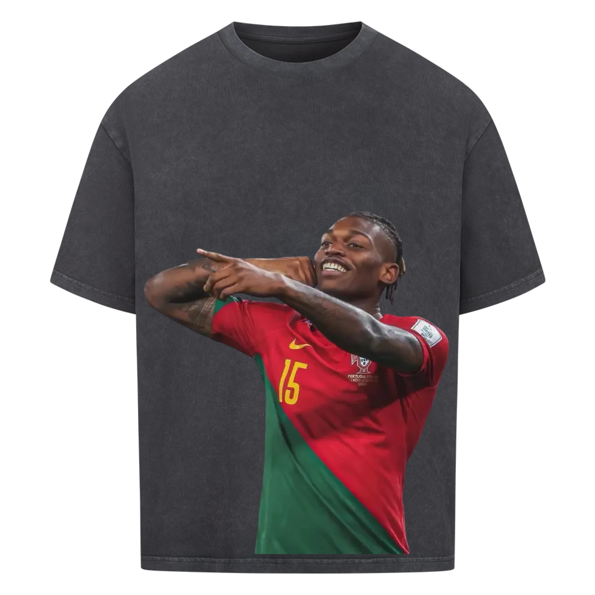 Fußball Fan T-Shirt - Rafael Leao – Oversized Shirt für echte Fußballfans