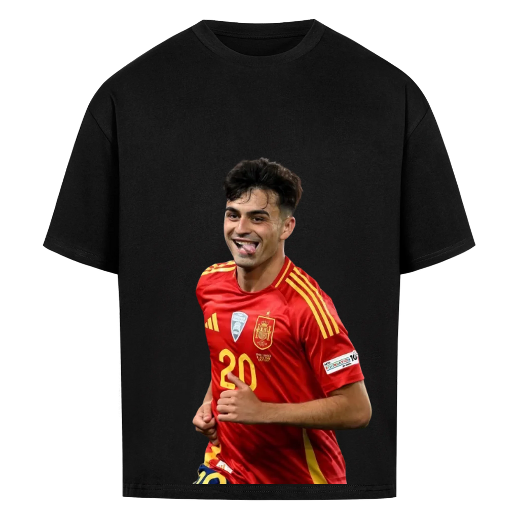 Fußball Fan T-Shirt - Pedri – Oversized Shirt für echte Fußballfans