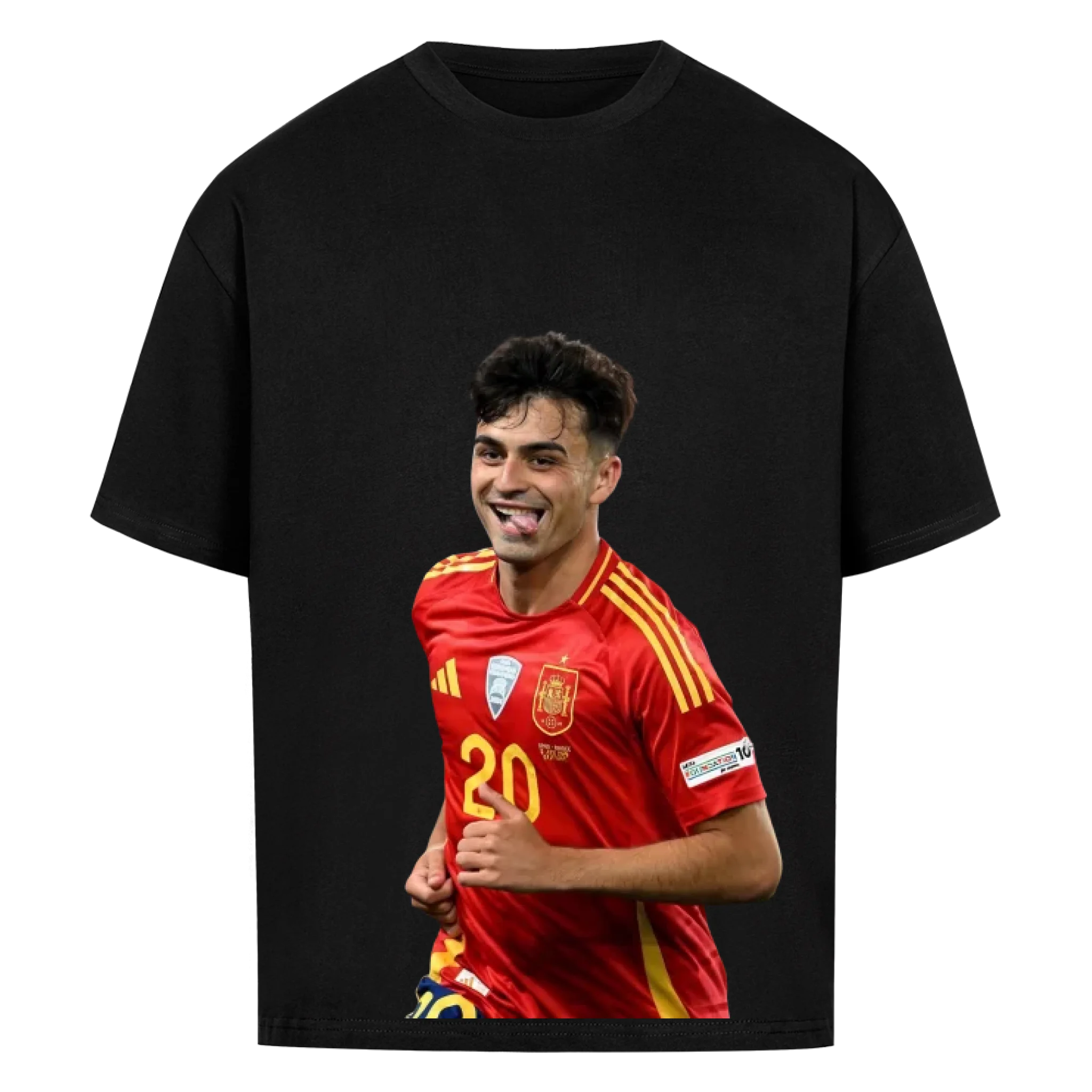Fußball Fan T-Shirt - Pedri – Oversized Shirt für echte Fußballfans
