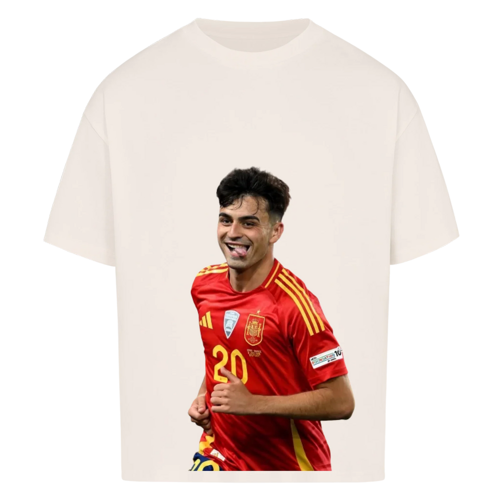Fußball Fan T-Shirt - Pedri – Oversized Shirt für echte Fußballfans