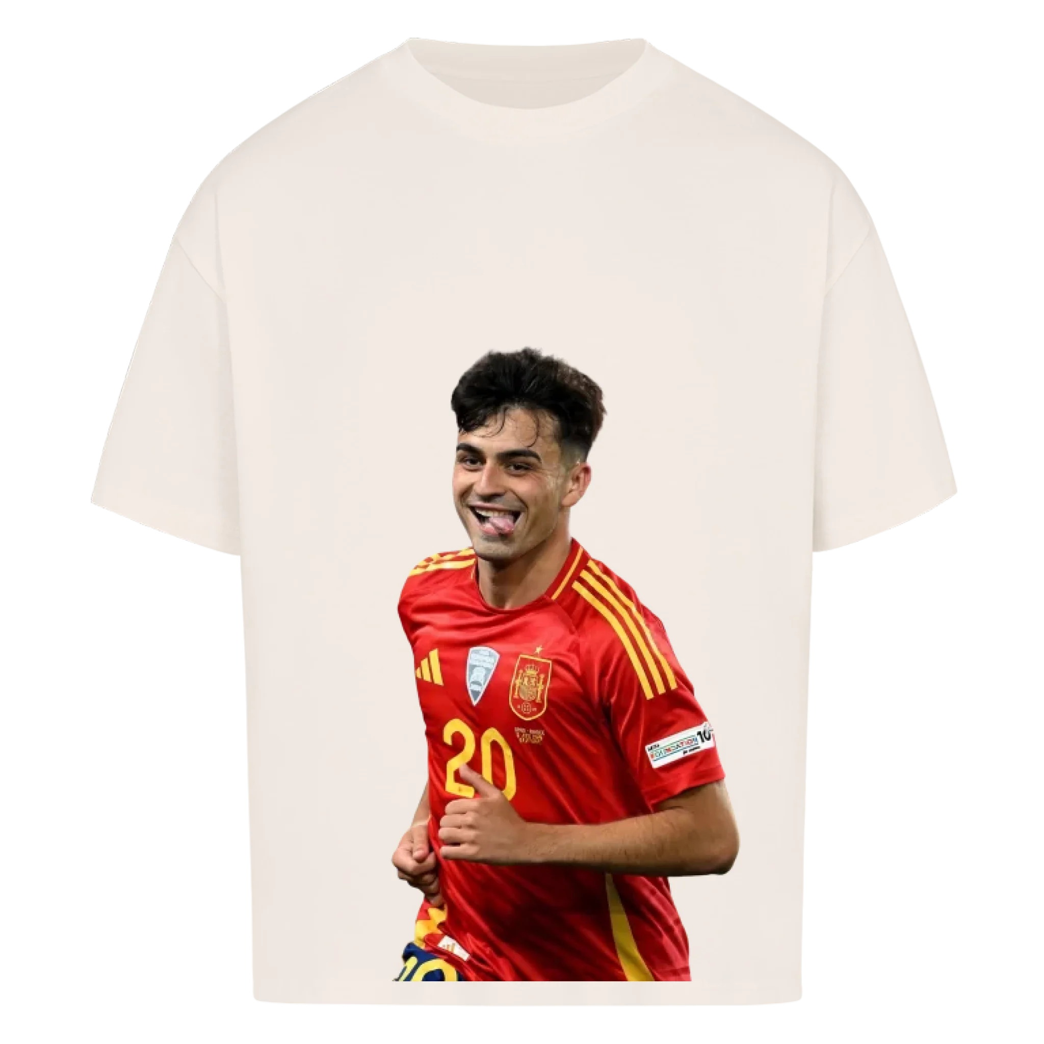Fußball Fan T-Shirt - Pedri – Oversized Shirt für echte Fußballfans