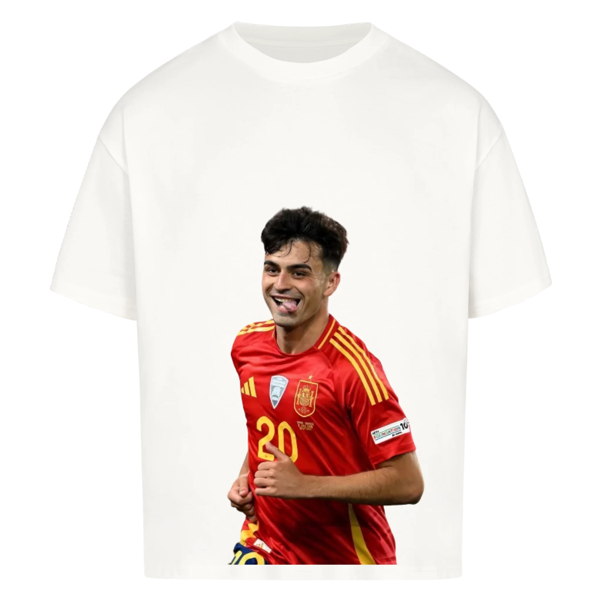 Fußball Fan T-Shirt - Pedri – Oversized Shirt für echte Fußballfans