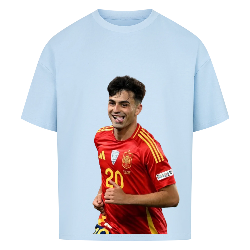 Fußball Fan T-Shirt - Pedri – Oversized Shirt für echte Fußballfans