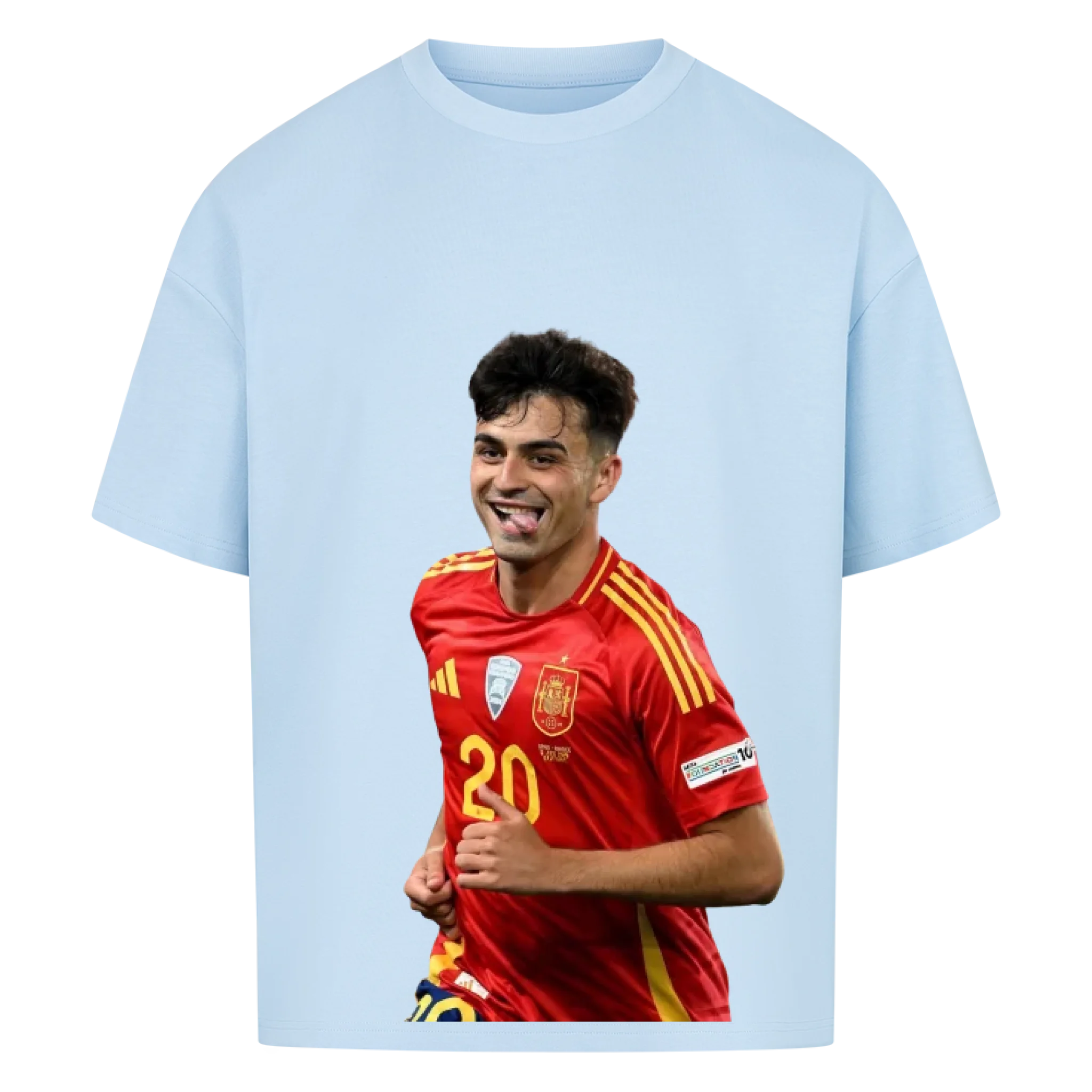 Fußball Fan T-Shirt - Pedri – Oversized Shirt für echte Fußballfans