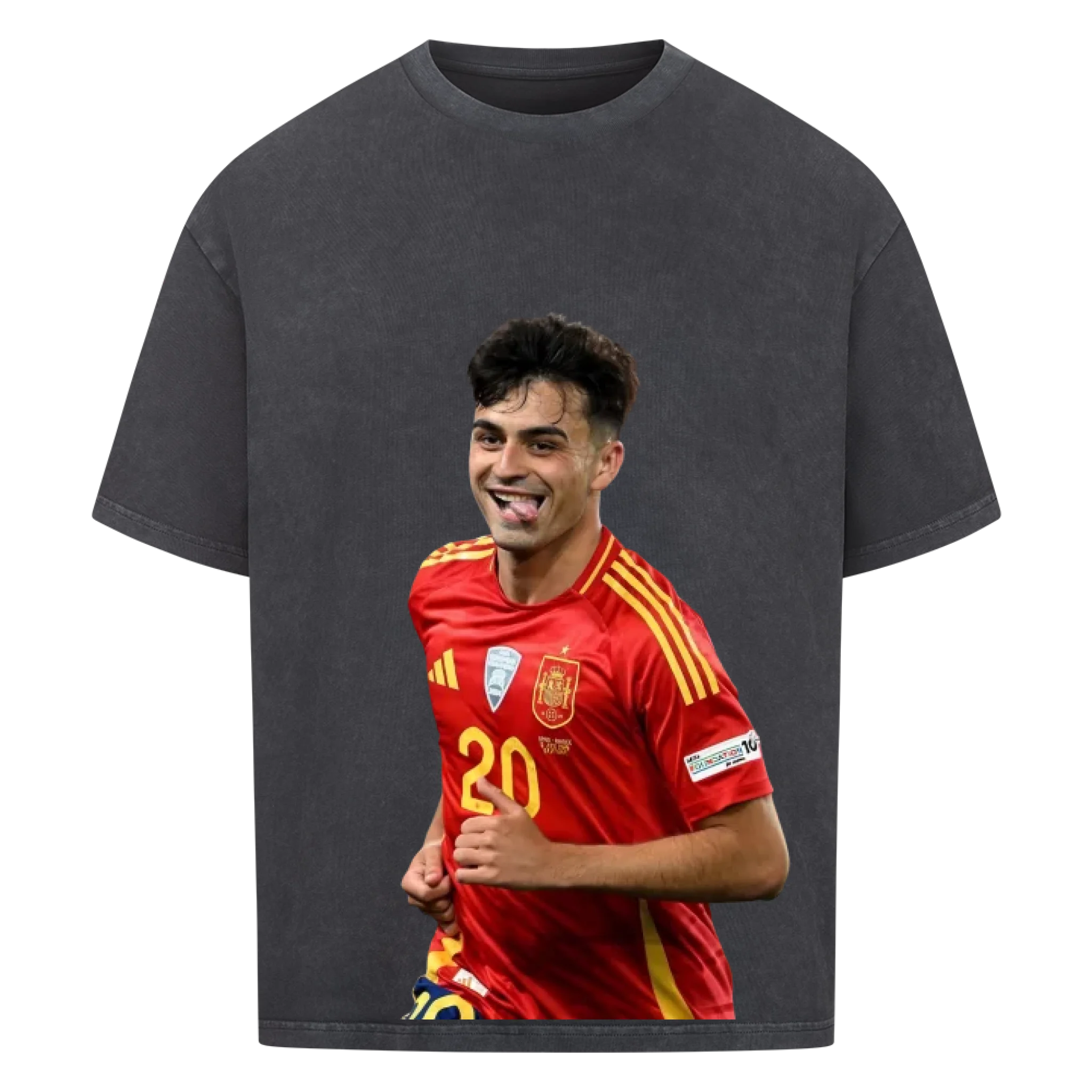 Fußball Fan T-Shirt - Pedri – Oversized Shirt für echte Fußballfans