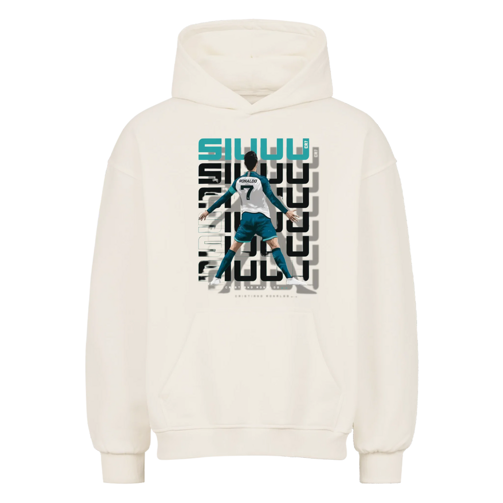 SIUUU Fußball Hoodie – Sport Fan Pullover