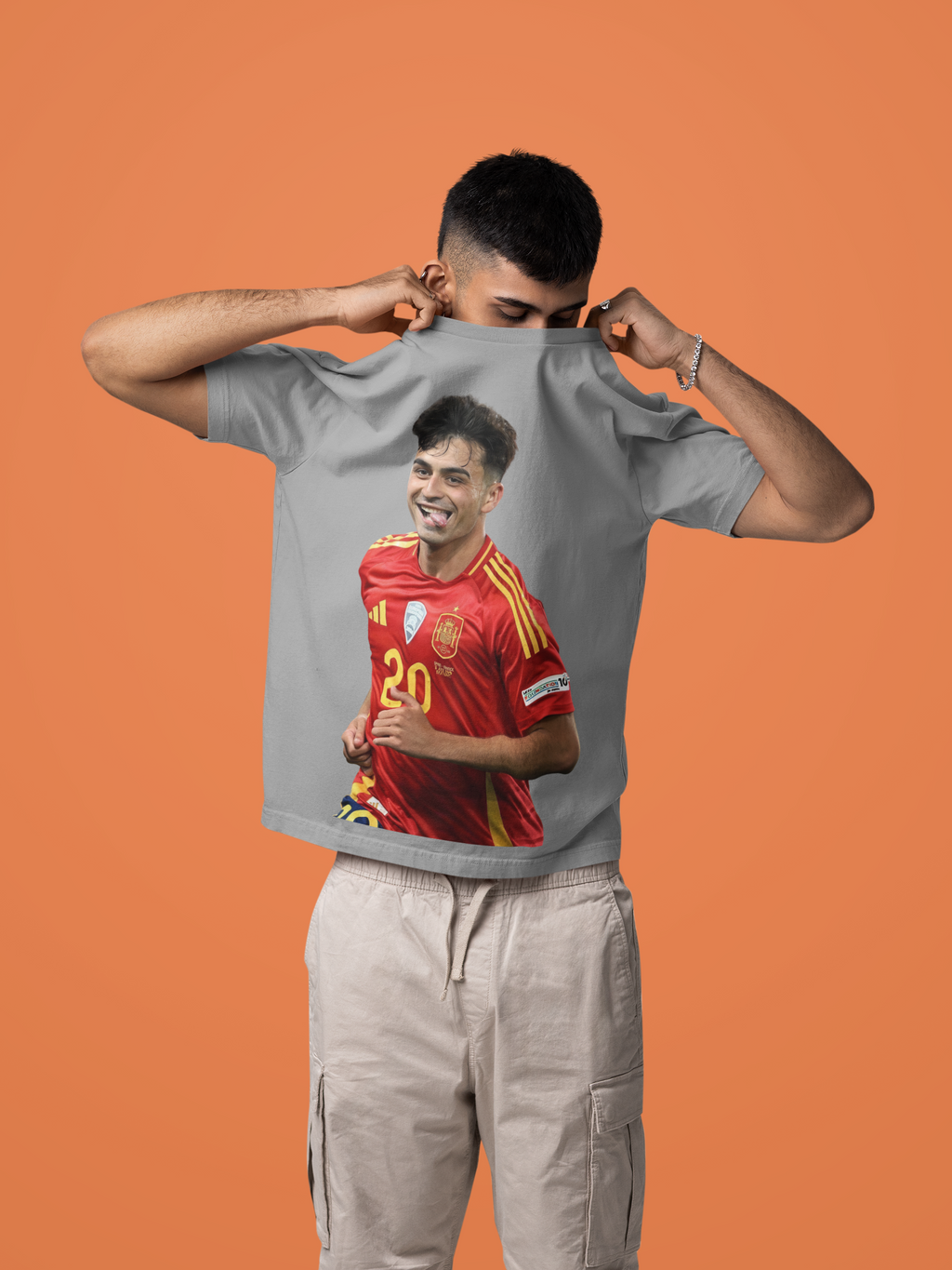 Fußball Fan T-Shirt - Pedri – Oversized Shirt für echte Fußballfans