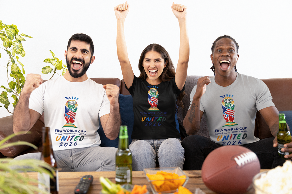 FIFA World Cup 2026 United T-Shirt – Fußball Fan Shirt USA Mexiko Kanada